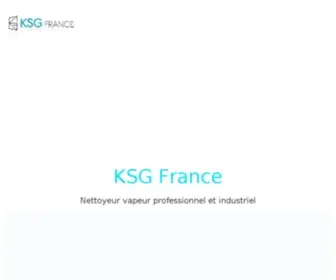 KSGfrance.fr(Nettoyage sans rejet ni d�chet) Screenshot