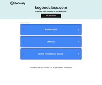 Ksgoodclass.com(高雄好課) Screenshot