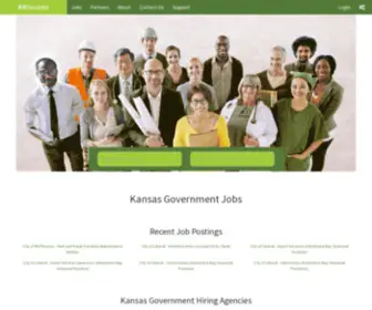 KsgovJobs.com(Kansas Government Jobs) Screenshot