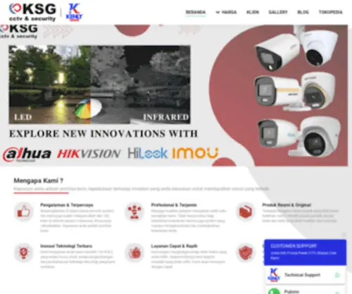KSgsecuritysolution.id(KSG CCTV) Screenshot