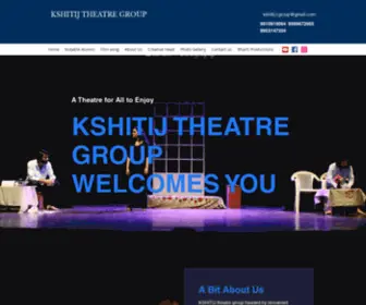 KshitijTheatregroup.com(KshitijTheatregroup) Screenshot