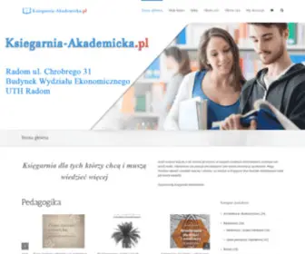 Ksiegarnia-Akademicka.pl(Ksiegarnia Akademicka Radom) Screenshot