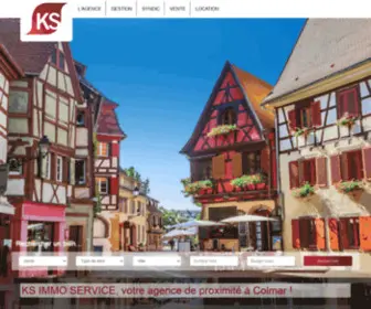 Ksimmo-Service.fr(KS IMMO Service immobilier à Colmar) Screenshot