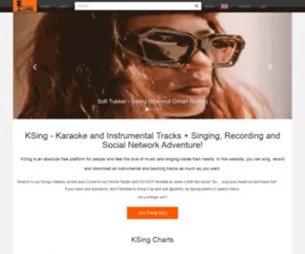 Ksing.net(KSing Music Social Network) Screenshot