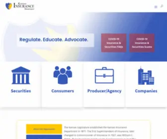 Ksinsurance.org(The Kansas Insurance Department’s mission) Screenshot