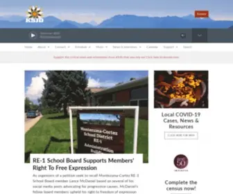 KSJD.org(Serving Southwest Colorado and the Four Corners Region) Screenshot