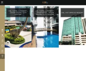 KSlresorts.com.my(Hotel Johor Bahru) Screenshot