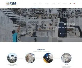 KSMknitting.com(PT. KSM (Kartika Sinar Mulia)) Screenshot