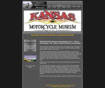 Ksmotorcyclemuseum.org(Kansas Motorcycle Museum) Screenshot