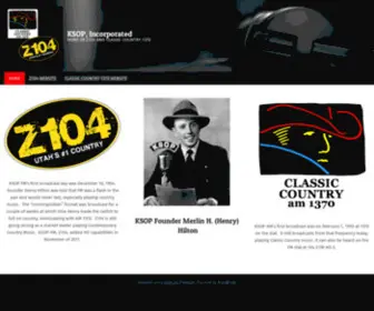 Ksopcountry.com(Home of Z104 and Classic Country 1370) Screenshot