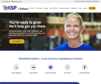 KSpfulfillment.com(KSP) Screenshot