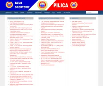 Kspilica.pl(Klub Sportowy Pilica Tomaszów Mazowiecki) Screenshot