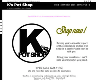 Kspotshop.ca(The Joint You Won't Want To Pass) Screenshot