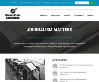 KSpress.com(Kansas Press Association) Screenshot