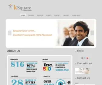 Ksquareit.com(OPT CPT Training & Placement iPhone) Screenshot