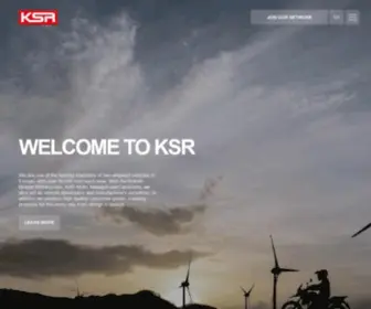 KSR-Group.com(KSR Group) Screenshot