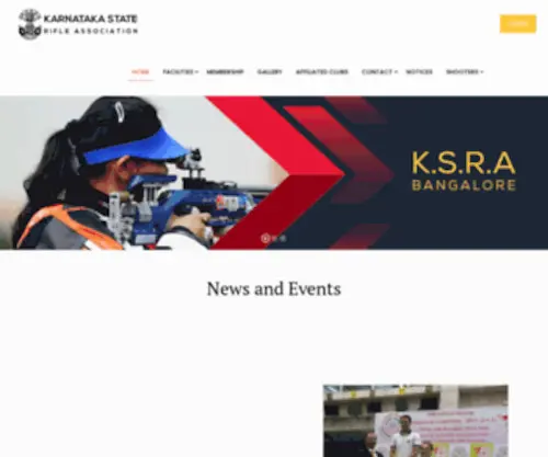 Ksra.in(Karnataka State Rifle Association) Screenshot