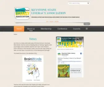 Ksra.org(Keystone State Reading Association) Screenshot