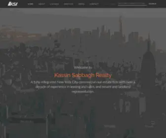 KSRNY.com(KSR New York Commercial Real Estate Brokerage) Screenshot