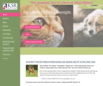 KSrpetcare.com(KSR Pet Care) Screenshot