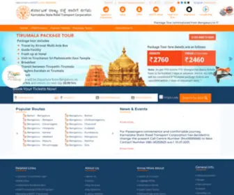 KSRTC.in(KSRTC Official Website for Online Bus Ticket Booking) Screenshot
