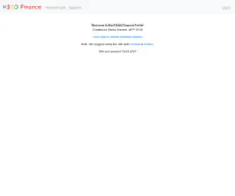 KSSgfinance.com(K$SG Finance) Screenshot