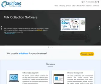 Kssinfonet.com(Software Development) Screenshot