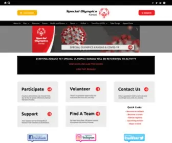 Ksso.org(Special Olympics) Screenshot