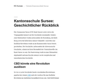 Kssursee.ch(KS Sursee) Screenshot