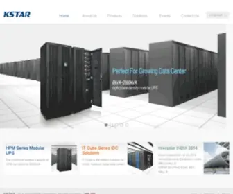 Kstar.com(KSTAR-UPS uninterruptible power supply) Screenshot