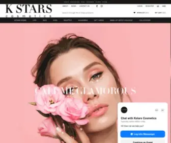 Kstarscosmetics.com(Professional Makeup Products & Accessories made in Italy. Kstars Cosmetics) Screenshot