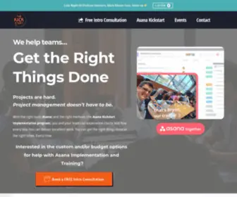 Kstart.io(Asana Kickstart) Screenshot