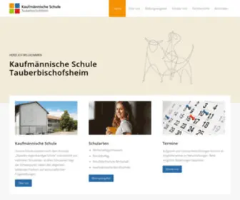 KSTBB.de(Kaufmännische Schule Tauberbischofsheim) Screenshot