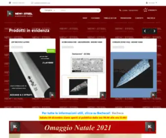 Ksteelitalia.com(Shop) Screenshot