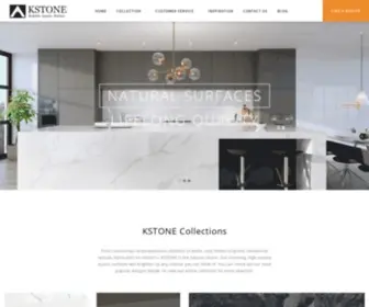 Kstonequartz.com(High Quality Quartz Countertops at Affordable Prices) Screenshot