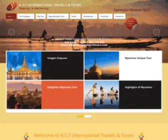 KSttours.com(KST Myanmar Travels & Tours) Screenshot