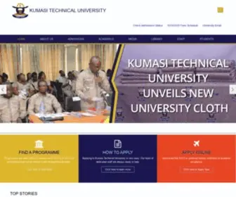 Kstu.edu.gh(Kumasi Technical University) Screenshot