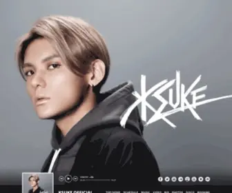 KsukejPn.com(KSUKE 公式サイト・トップページ（ 音楽プロデューサー / DJ ）) Screenshot