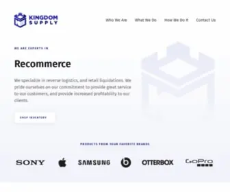 Ksupplyco.com(Kingdom Supply) Screenshot