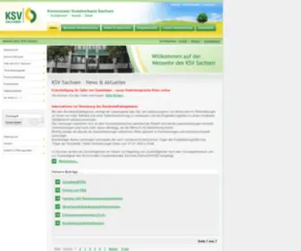 KSV-Sachsen.de(KSV Sachsen) Screenshot