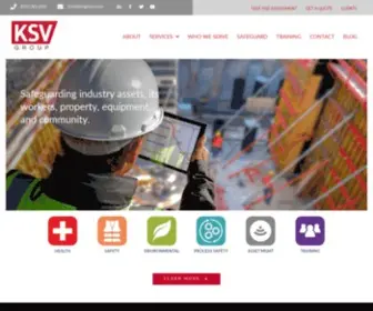 KSVgroup.com(Safeguarding Industry Assets) Screenshot