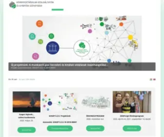KSZGYSZ.hu(A Környezetvédelmi Szolgáltatók és Gyártók weboldala) Screenshot