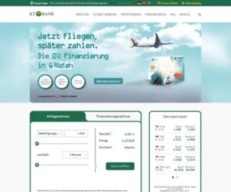 KT-Bank.de(Islamkonforme Finanzprodukte) Screenshot