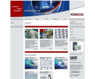 KT-Elektronik.de(An XHTML 1.0 Strict standard template) Screenshot