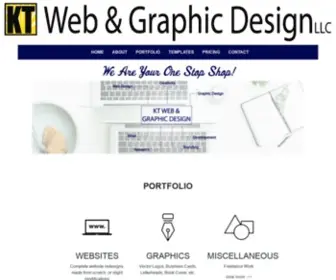 KT-Web-Design.com(We’re a small business in the Pacific NW. Our goal) Screenshot