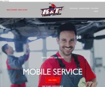 Ktautotruckrepair.com(K&T Truck) Screenshot