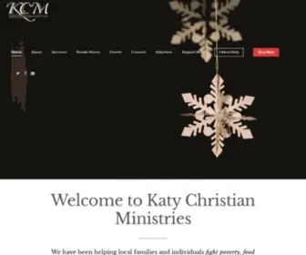 KTCM.org(Katy Christian Ministries) Screenshot