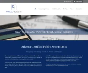 KTcpas.com(Koeller Thompson CPAs) Screenshot