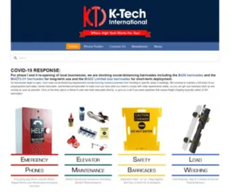 Ktechonline.com(K-Tech International) Screenshot