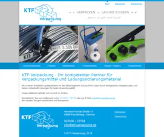 KTF-Verpackung.de(KTF Verpackung) Screenshot